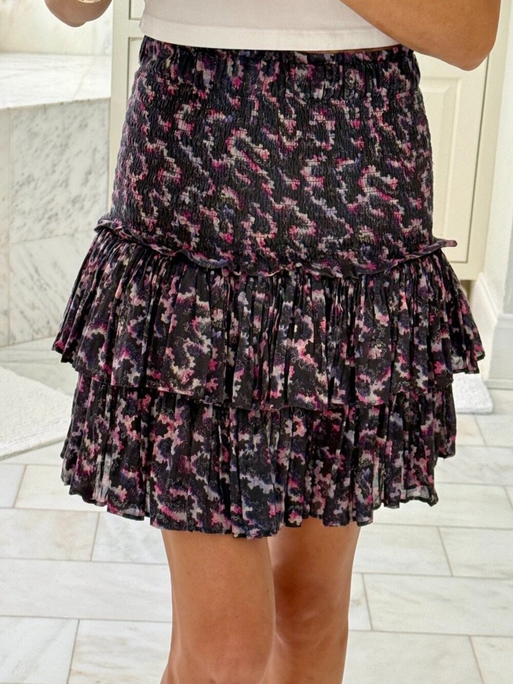 Isabel Marant Étoile Naomi Skirt Faded Black, 34